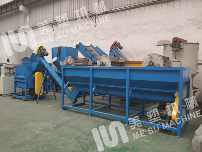 PE農(nóng)地膜清洗線的組成部分？