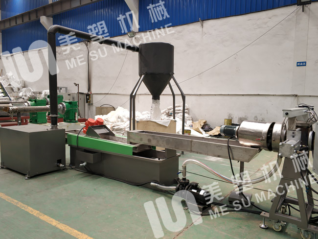 雙螺桿薄膜團粒造粒機擠出機損耗分析